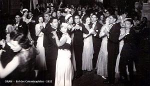 ORAN - BAL DES COLOMBOPHILES - 1932